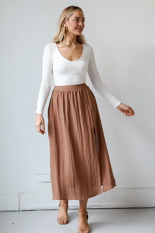 truly-elevated-mocha-maxi-skirt