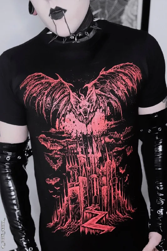 Vampire Castle T-shirt [BLOOD RED]