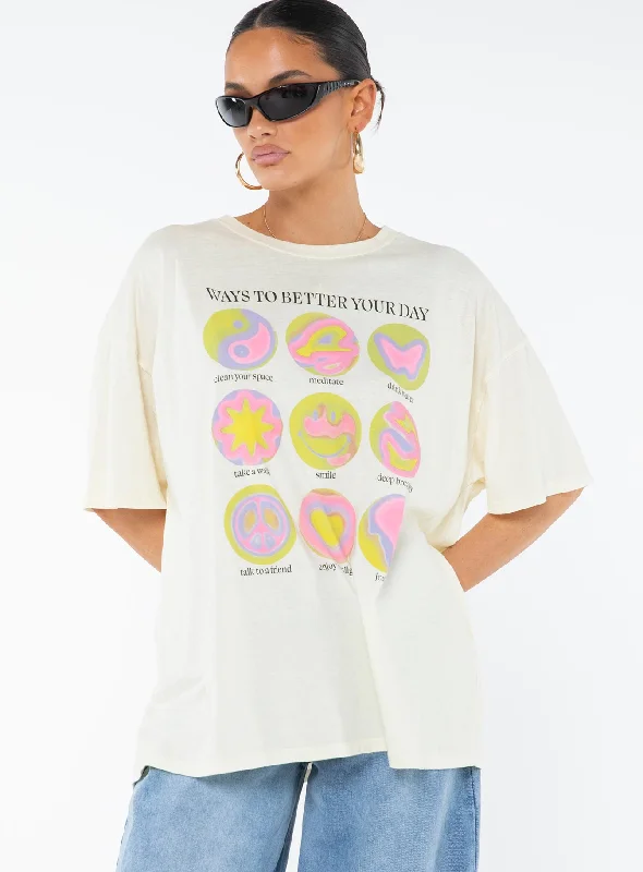 ways-to-better-your-day-oversized-tee-cream