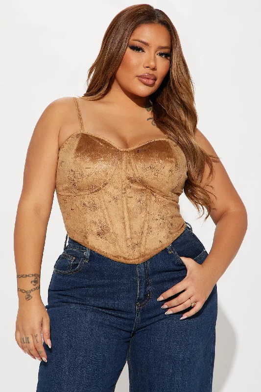 wesley-faux-suede-corset-top-camel