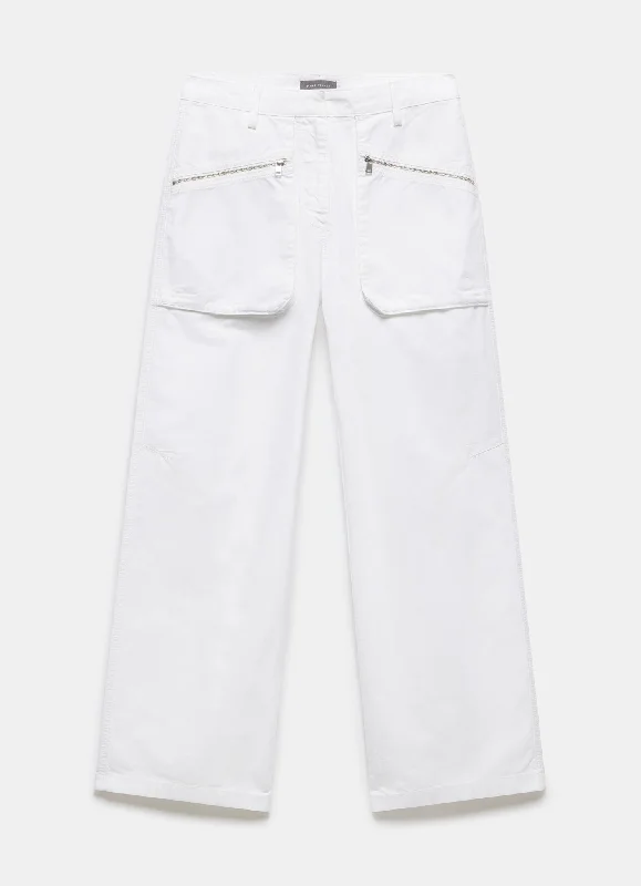 white-cotton-cargo-trousers