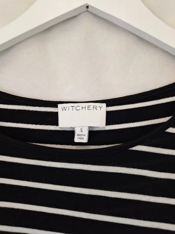 witchery-striped-casual-trimmed-top-size-s-b035-496-ba