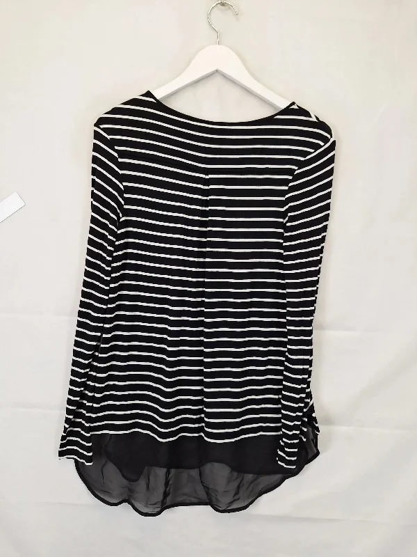 witchery-striped-casual-trimmed-top-size-s-b035-496-ba