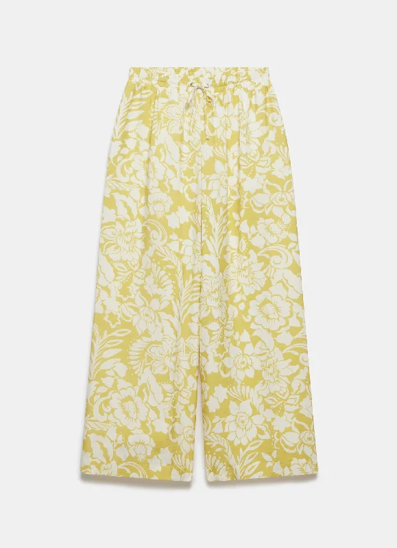 yellow-floral-print-wide-leg-trousers