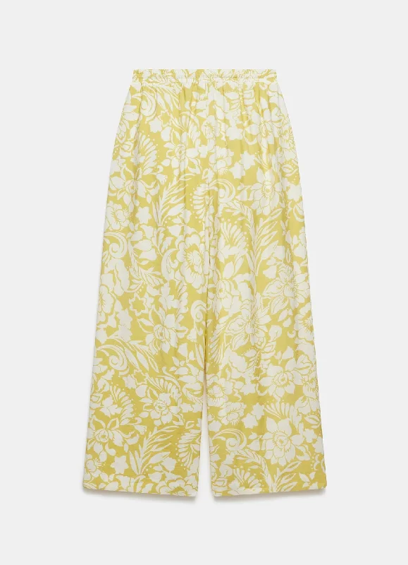 yellow-floral-print-wide-leg-trousers